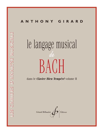 Le Langage musical de Bach dans le Clavier bien tempéré volume II Visual